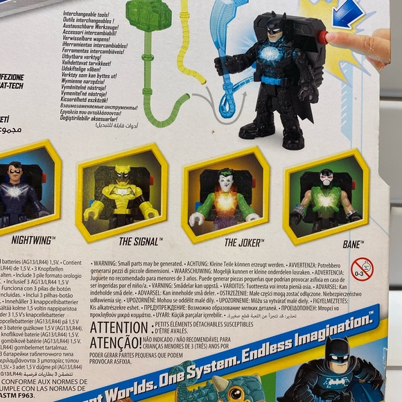 Fisher Price Imaginext DC Super Friends Bat Tech Multi Pack Set 5 Figures - Picture 6 of 7